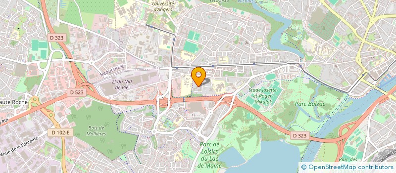 localisation de l'entreprise MONSIEUR AHMED MOHAMED MUHUMED à ANGERS