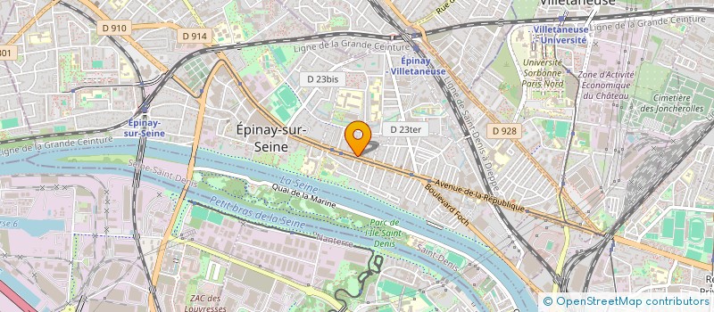 localisation de l'entreprise MONSIEUR AHMED MOHAMED TUHIN à EPINAY-SUR-SEINE