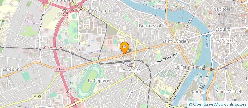 localisation de l'entreprise MONSIEUR AHMED MOKADEM ATIA à TOULOUSE