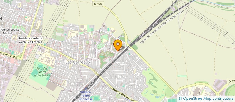 localisation de l'entreprise MONSIEUR AHMED MOKHTARI  GONESSE