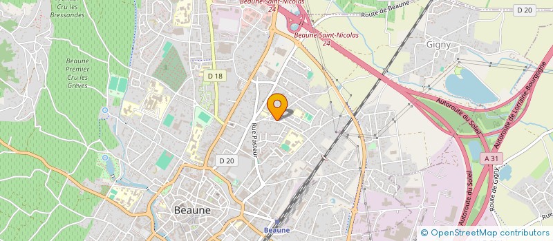 localisation de l'entreprise MONSIEUR AHMED MOKHTARI à BEAUNE