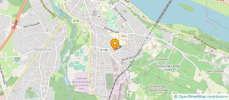 localisation de l'entreprise MONSIEUR AHMED MOKTAR FADEL  SAUMUR