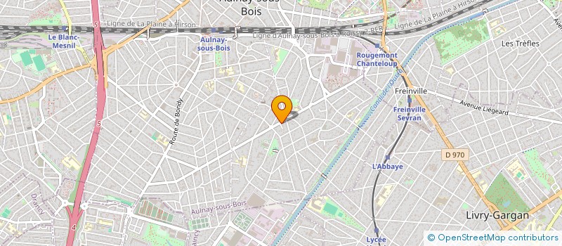 localisation de l'entreprise MONSIEUR AHMED MOSBAH  AULNAY-SOUS-BOIS