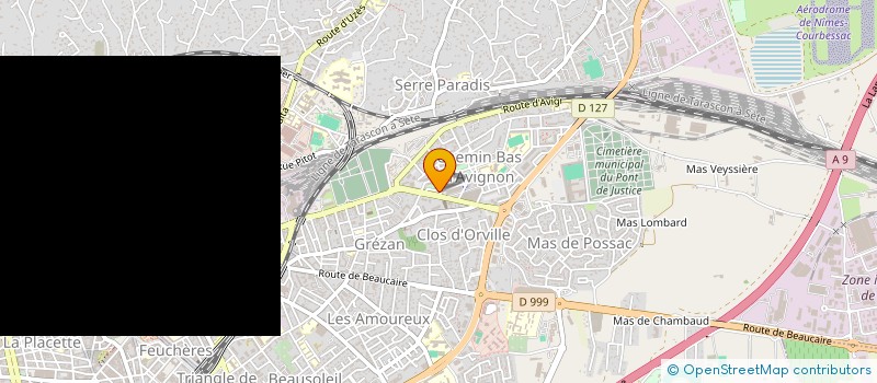 localisation de l'entreprise MONSIEUR AHMED MOUHIBBANE  NIMES