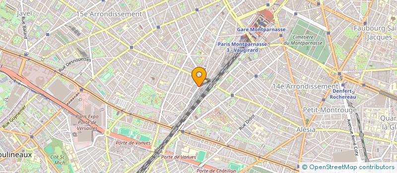 localisation de l'entreprise MONSIEUR AHMED MOUHLI  PARIS