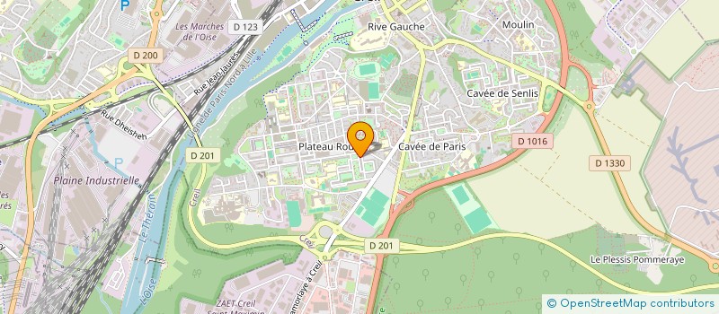 localisation de l'entreprise MONSIEUR AHMED MOULCHEMA à CREIL