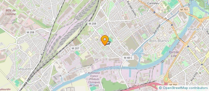 localisation de l'entreprise MONSIEUR AHMED MOUMI  LILLE