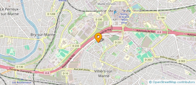 localisation de l'entreprise MONSIEUR AHMED MOUMINOU à VILLIERS-SUR-MARNE