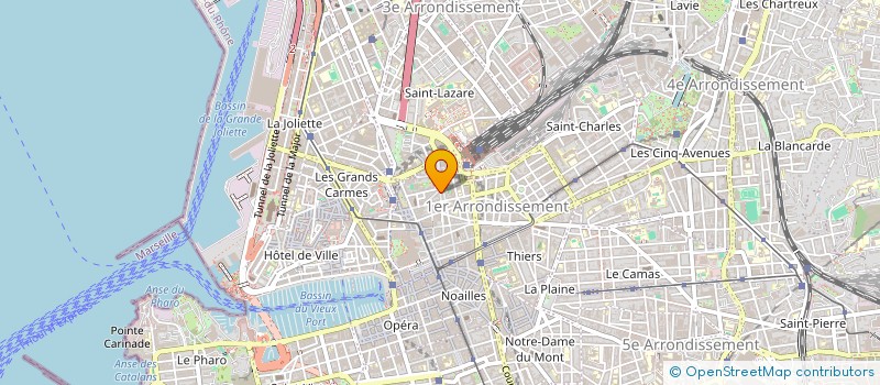 localisation de l'entreprise MONSIEUR AHMED MOUS à MARSEILLE