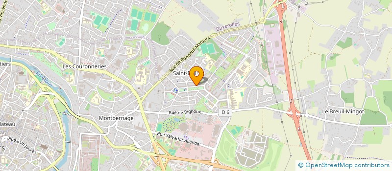 localisation de l'entreprise MONSIEUR AHMED MOUSSA à POITIERS