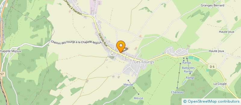 localisation de l'entreprise MONSIEUR AHMED MOUTAHHAR  CHAFFOIS