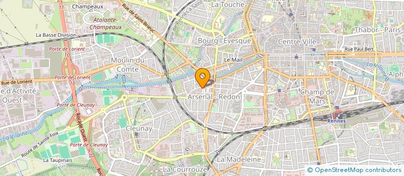 localisation de l'entreprise MONSIEUR AHMED MUHUMED RAAGE  RENNES