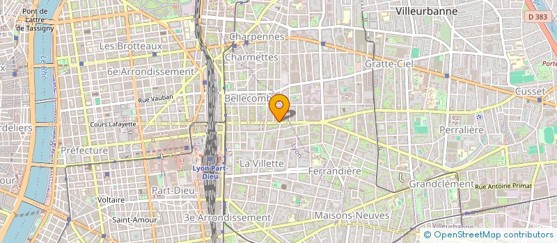 localisation de l'entreprise MONSIEUR AHMED NACEF à LYON