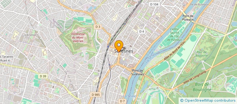 localisation de l'entreprise MONSIEUR AHMED NADA à SURESNES