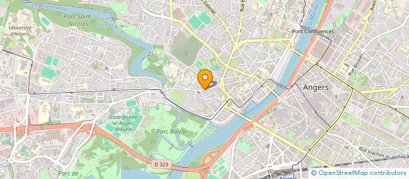 localisation de l'entreprise MONSIEUR AHMED NAGAZ à ANGERS