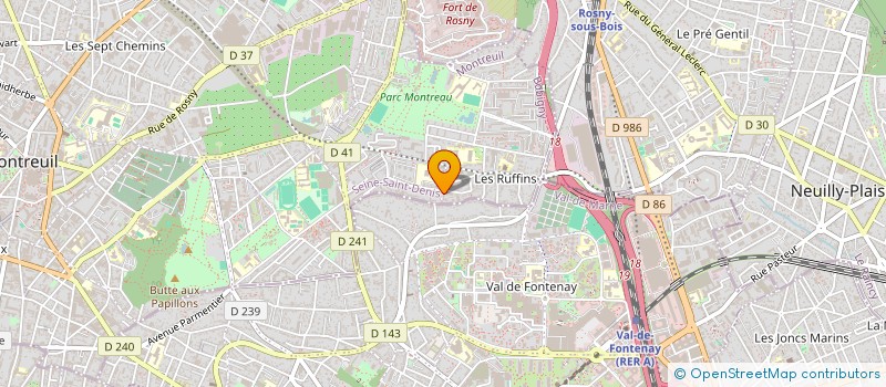 localisation de l'entreprise MONSIEUR AHMED NAITALEB à MONTREUIL