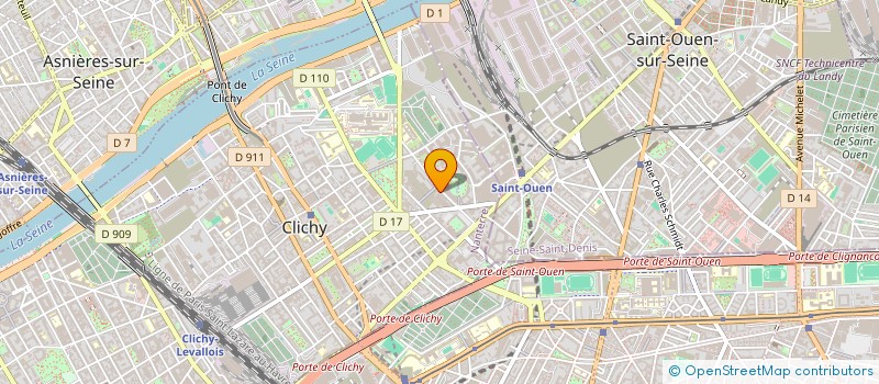 localisation de l'entreprise MONSIEUR AHMED NAITRAIS à CLICHY