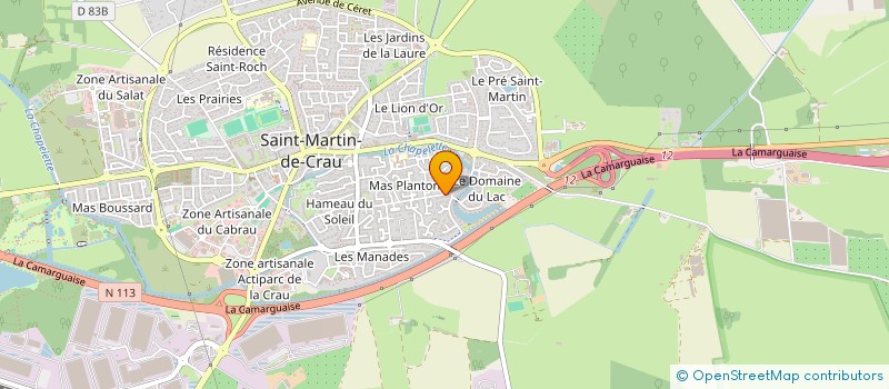 localisation de l'entreprise MONSIEUR AHMED NAJI  SAINT-MARTIN-DE-CRAU