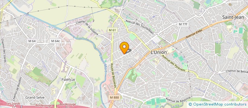 localisation de l'entreprise MONSIEUR AHMED NAJJARI à TOULOUSE