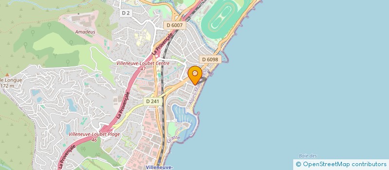 localisation de l'entreprise MONSIEUR AHMED NASFI  VILLENEUVE-LOUBET