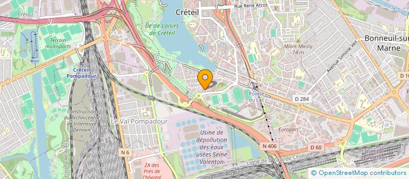 localisation de l'entreprise MONSIEUR AHMED NASRI  CRETEIL