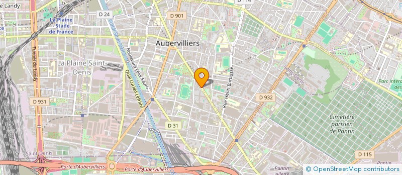 localisation de l'entreprise MONSIEUR AHMED NAYEM à PANTIN