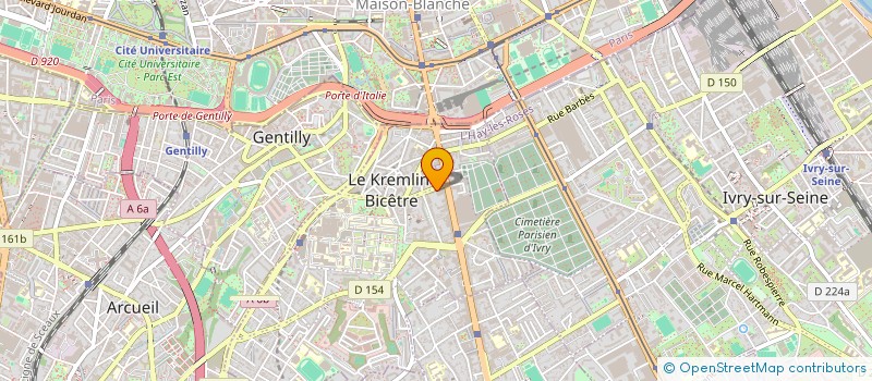 localisation de l'entreprise MONSIEUR AHMED NEDJAR à LE KREMLIN-BICETRE