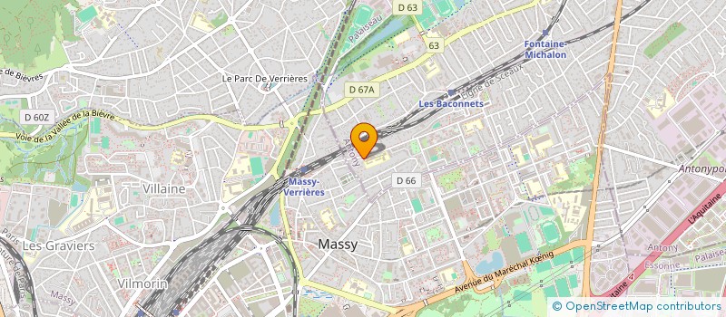 localisation de l'entreprise MONSIEUR AHMED NEDJARI à ANTONY