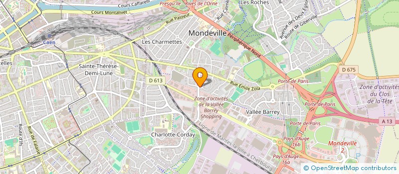 localisation de l'entreprise MONSIEUR AHMED NOUNI à MONDEVILLE