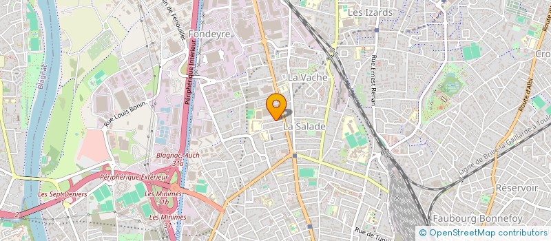 localisation de l'entreprise MONSIEUR AHMED OMARI à TOULOUSE