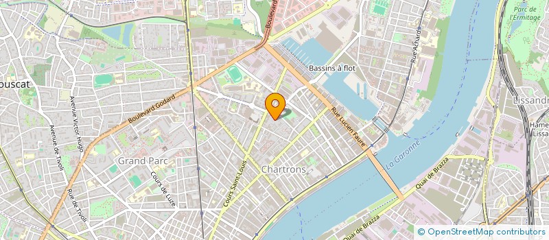 localisation de l'entreprise MONSIEUR AHMED OMARI  BORDEAUX