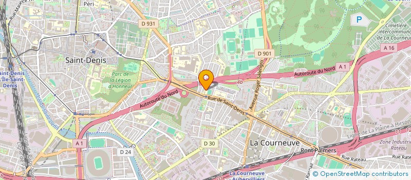 localisation de l'entreprise MONSIEUR AHMED OUADAH à SAINT-DENIS