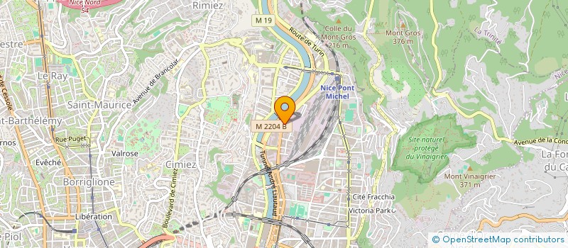 localisation de l'entreprise MONSIEUR AHMED OUAGAR à NICE
