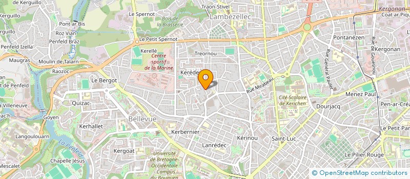 localisation de l'entreprise MONSIEUR AHMED OUAISSA à BREST