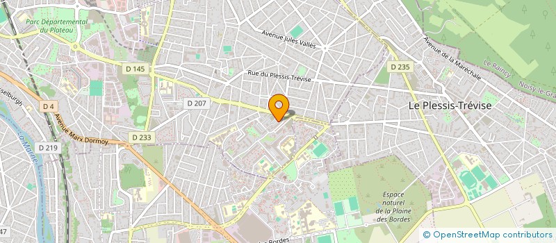 localisation de l'entreprise MONSIEUR AHMED OUALI à CHAMPIGNY-SUR-MARNE