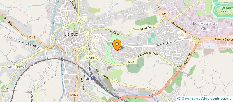 localisation de l'entreprise MONSIEUR AHMED OUANOUCHE à LISIEUX