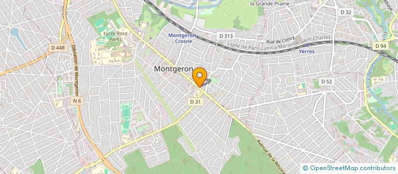 localisation de l'entreprise MONSIEUR AHMED OUATTARA à MONTGERON