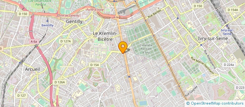 localisation de l'entreprise MONSIEUR AHMED OUAZADI à LE KREMLIN-BICETRE