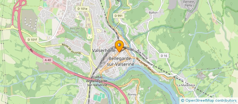 localisation de l'entreprise MONSIEUR AHMED OUAZZOUG à VALSERHONE