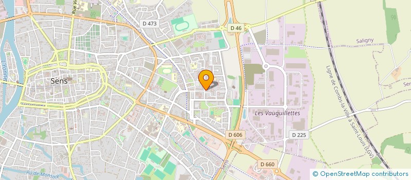 localisation de l'entreprise MONSIEUR AHMED OUESLATI à CHAUMONT