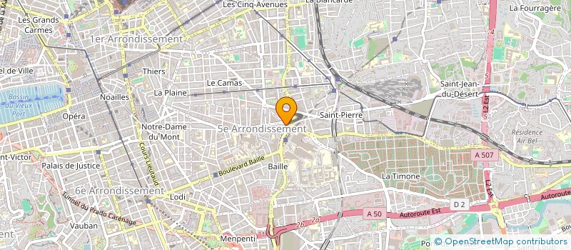 localisation de l'entreprise MONSIEUR AHMED OULMI à MARSEILLE
