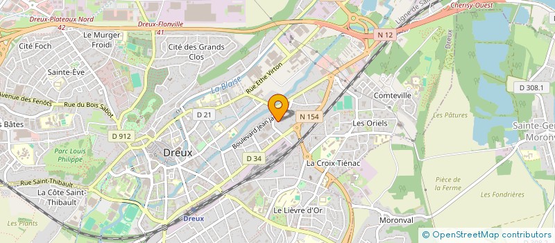 localisation de l'entreprise MONSIEUR AHMED OUMID HARGUI à DREUX