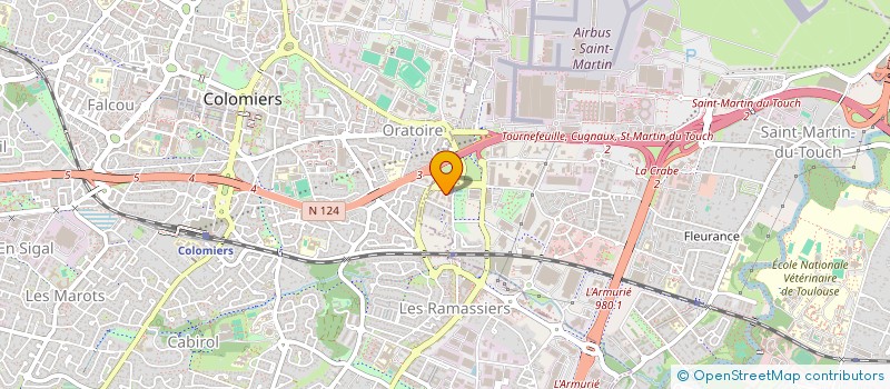 localisation de l'entreprise MONSIEUR AHMED OURABI à TOULOUSE