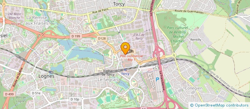 localisation de l'entreprise MONSIEUR AHMED RABIIC CABDI  TORCY