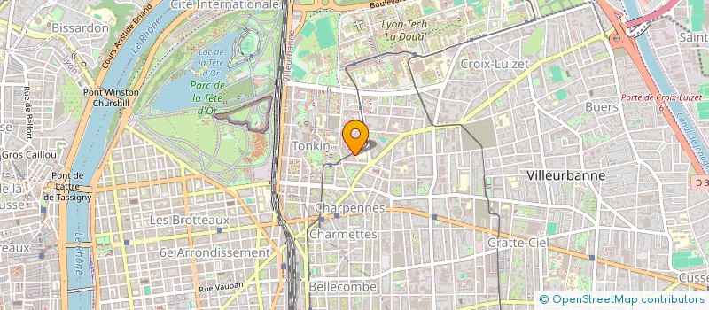 localisation de l'entreprise MONSIEUR AHMED-RAFFIK BENSALAH  VILLEURBANNE