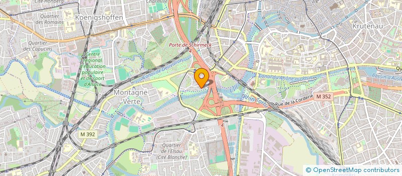 localisation de l'entreprise MONSIEUR AHMED RAFIK  STRASBOURG