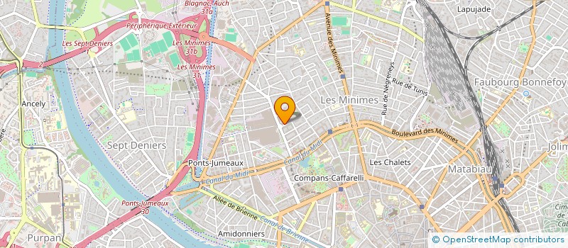 localisation de l'entreprise MONSIEUR AHMED RAHAL  TOULOUSE