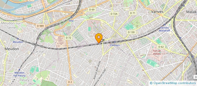 localisation de l'entreprise MONSIEUR AHMED RAHIMRAHIM à CLAMART