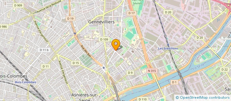 localisation de l'entreprise MONSIEUR AHMED RAMY à GENNEVILLIERS