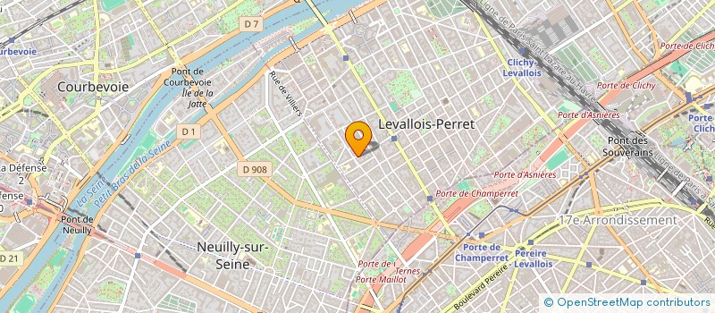 localisation de l'entreprise MONSIEUR AHMED RANENI à LEVALLOIS-PERRET